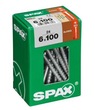 Spax Befestigungen Hi.Force Wirox 6x100 L 24 ST 4251010601007